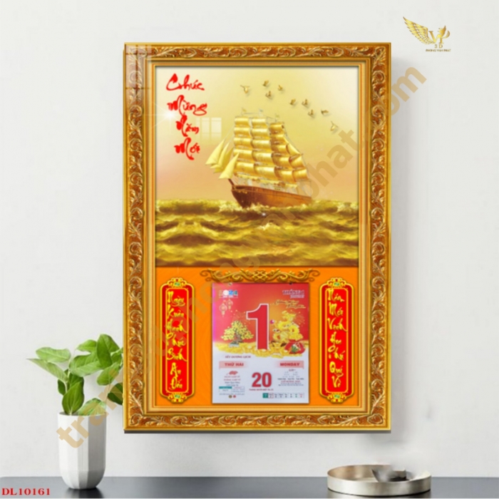 Lịch tết 2024 - Thiết kế và sản xuất tranh lịch cho tặng theo yêu cầu