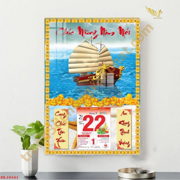 Lịch tết 2024 - Thiết kế và sản xuất tranh lịch cho tặng theo yêu cầu