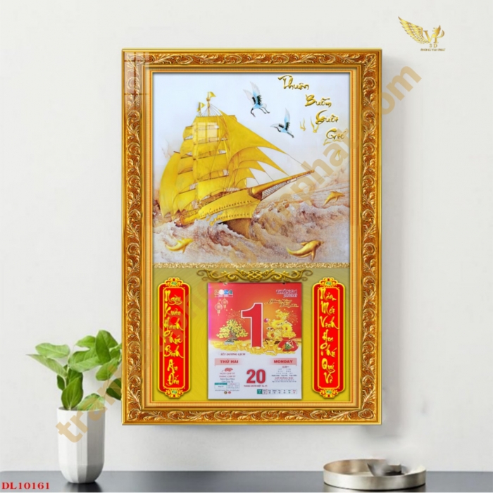Lịch tết 2024 - Thiết kế và sản xuất tranh lịch cho tặng theo yêu cầu
