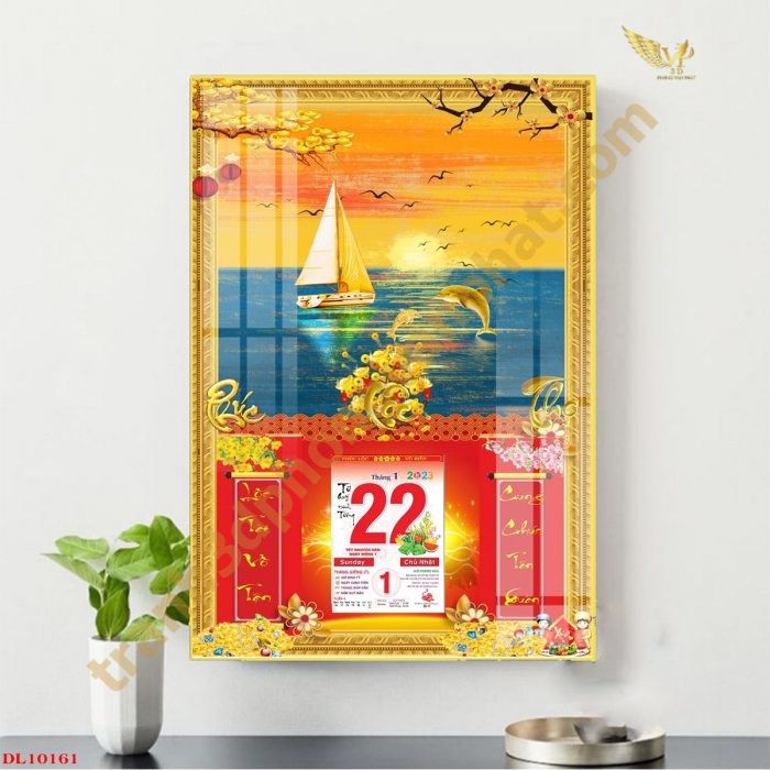 Lịch tết 2024 - Thiết kế và sản xuất tranh lịch cho tặng theo yêu cầu