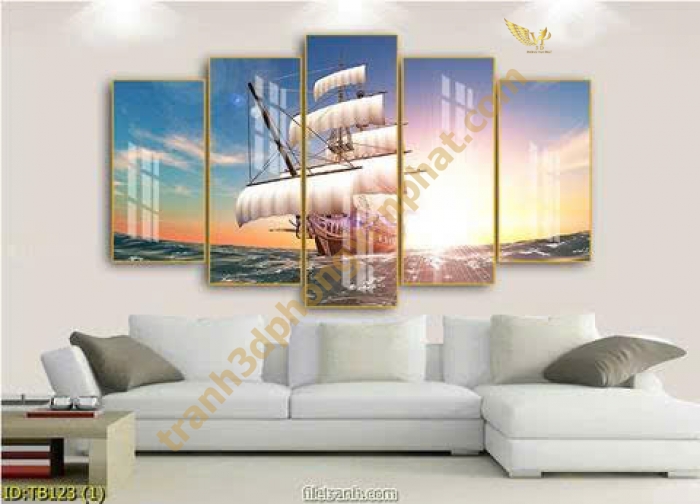 Tranh decor treo tường hiện đai - Tranh 3d Phong Vạn Phát 
