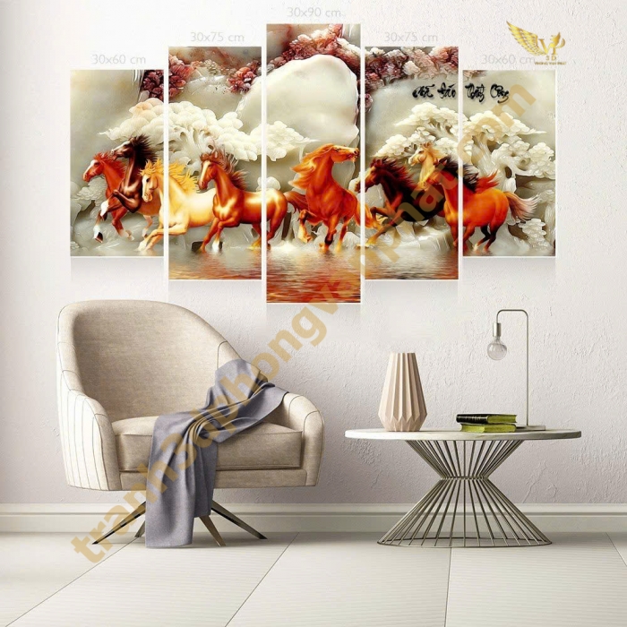 Tranh decor treo tường hiện đai - Tranh 3d Phong Vạn Phát 