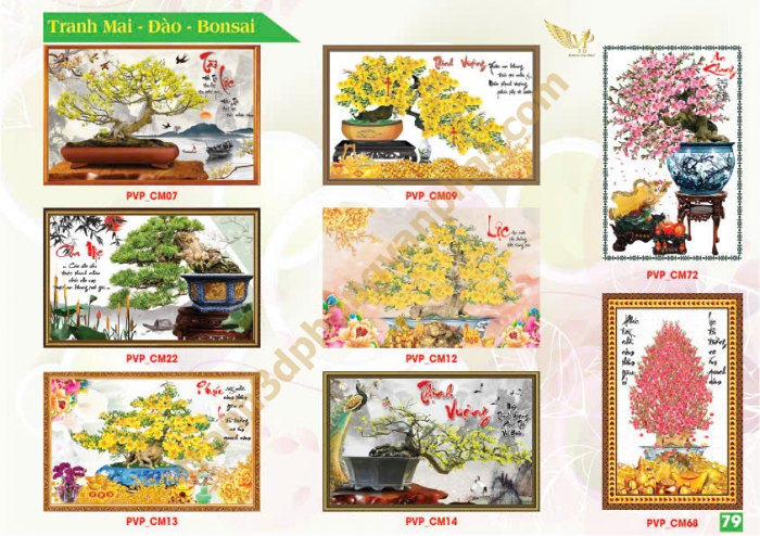 Tranh Hoa Mai Vàng – Vẻ đẹp rực rỡ và ý nghĩa trong đời sống người dân miền Nam