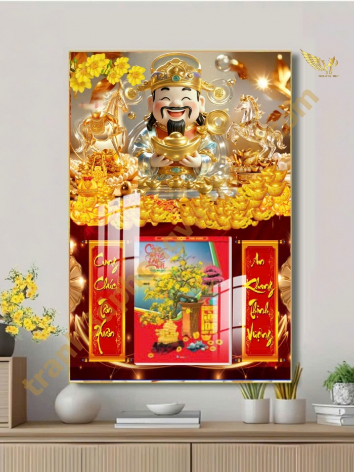 Lịch Gỗ Tráng Gương Đinh Mùi 2027