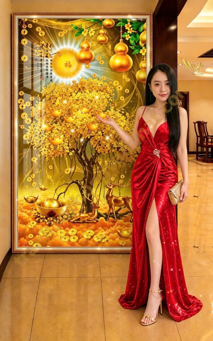 TRANH GỖ TRÁNG GƯƠNG – HIỆU ỨNG SÁNG BÓNG, TĂNG CHIỀU SÂU KHÔNG GIAN