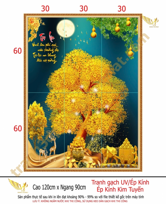 TRANH KÍNH 3D NGHỆ THUẬT – SẮC NÉT HOÀN HẢO, SANG TRỌNG VƯỢT TRỘI