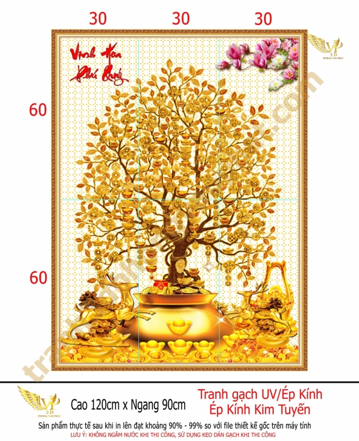 TRANH KÍNH 3D NGHỆ THUẬT – SẮC NÉT HOÀN HẢO, SANG TRỌNG VƯỢT TRỘI