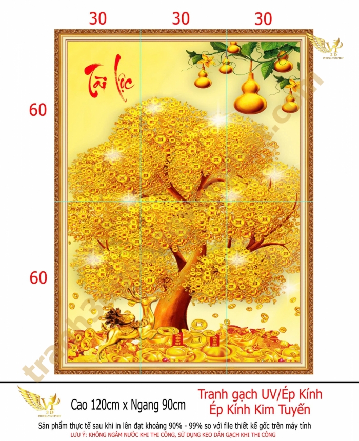 TRANH KÍNH 3D NGHỆ THUẬT – SẮC NÉT HOÀN HẢO, SANG TRỌNG VƯỢT TRỘI