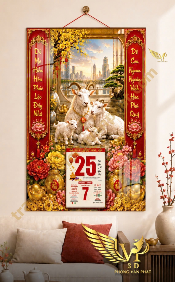LỊCH TẾT 2027 CAO CẤP – IN LOGO DOANH NGHIỆP