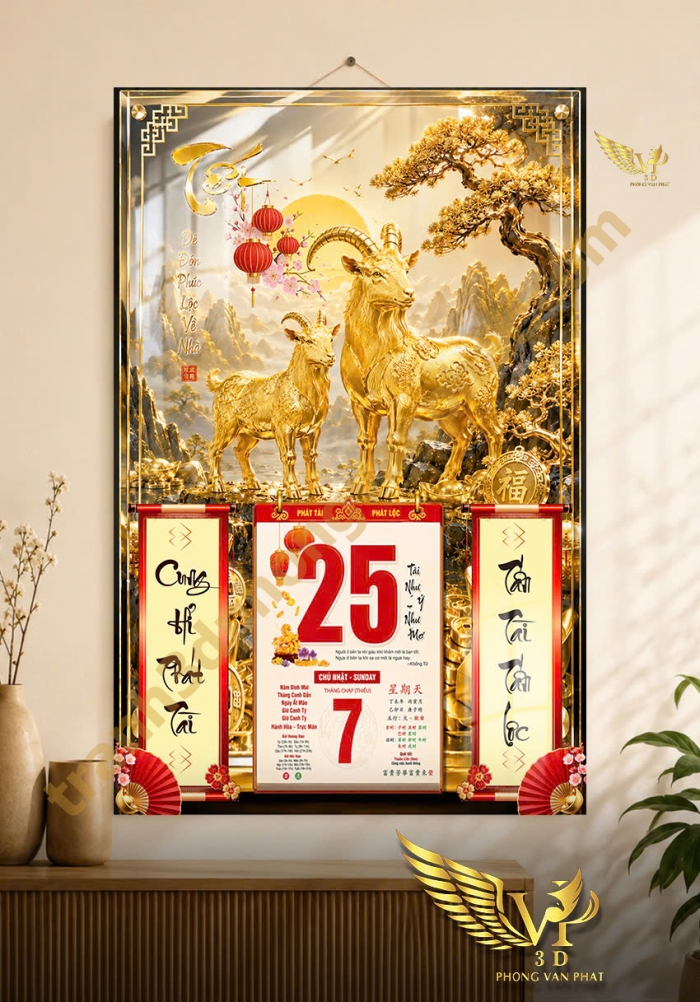 LỊCH TẾT 2027 CAO CẤP – IN LOGO DOANH NGHIỆP